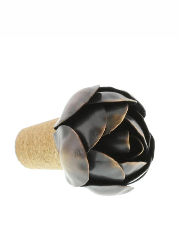 Metal Floral Bottle Stop