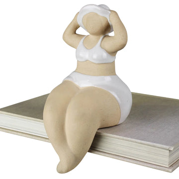 Ceramic Bathing Lady