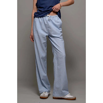 Cotton Seersucker Pant