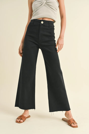 Wide Leg Cotton Pant