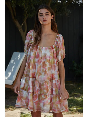 Floral Pastel Garden Dress
