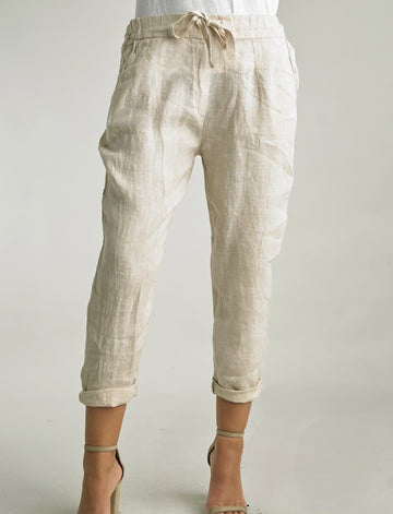 Linen Joggers