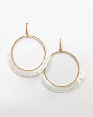 Goddess Hoop Earring