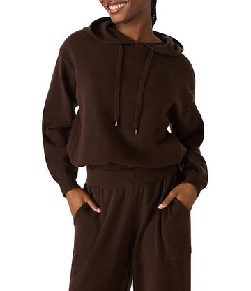 Cropped Hoodie Sweatshirt
