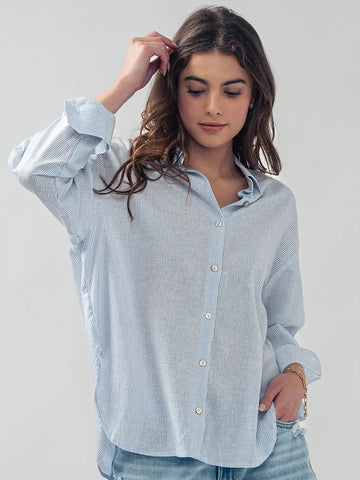 Featherweight Cotton Linen Shirt
