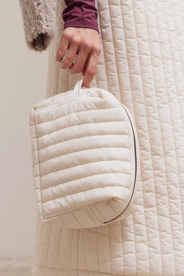 Quilted Vanity Pouch