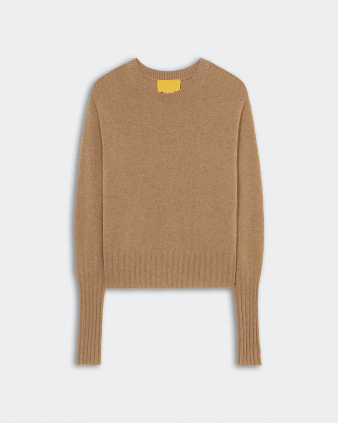 Fine Merino Wool Shrunken Crew