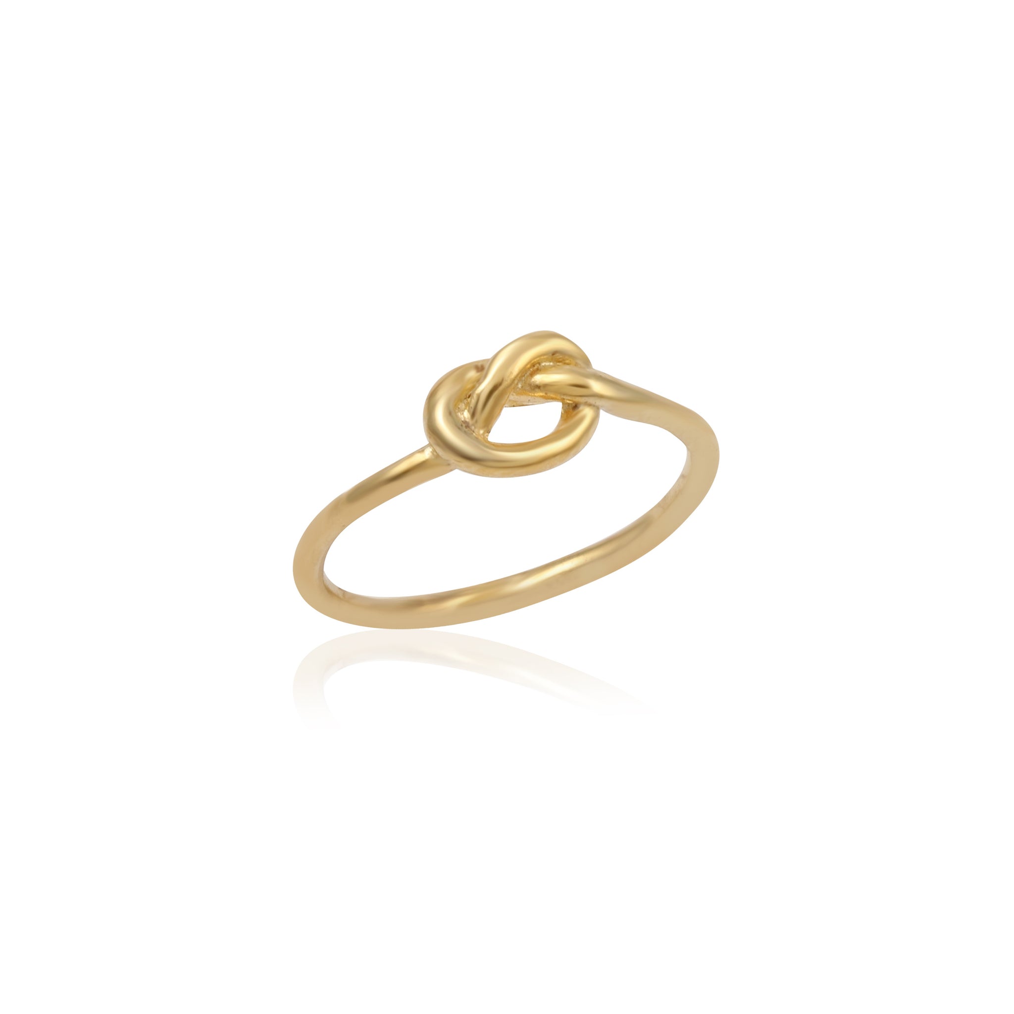 24 kt Gold Vermeil Love Knot