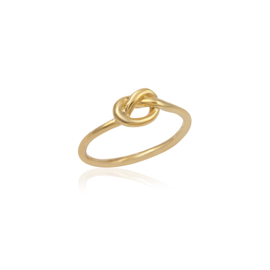 24 kt Gold Vermeil Love Knot