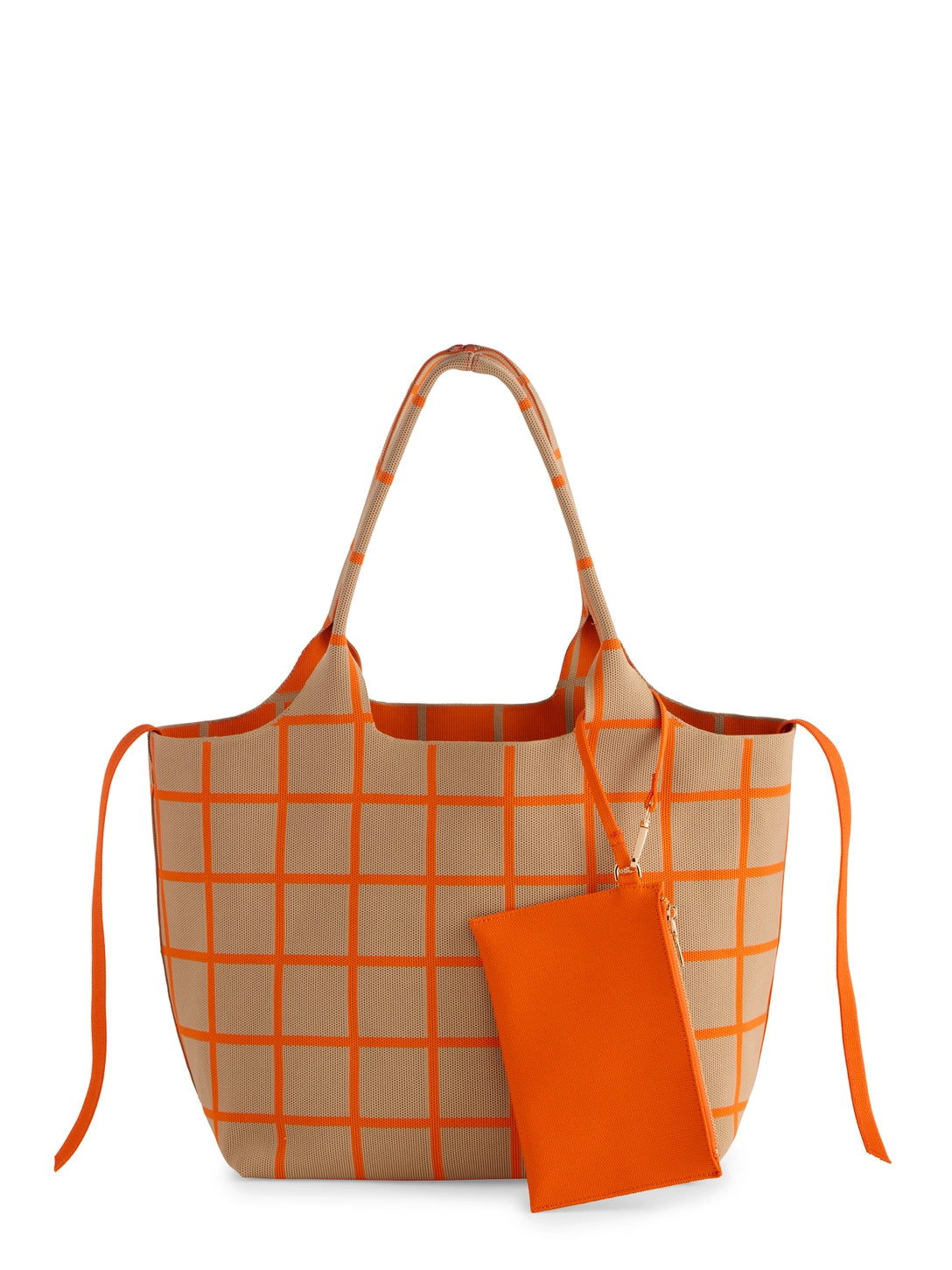 Checkered Soft Tote Bag