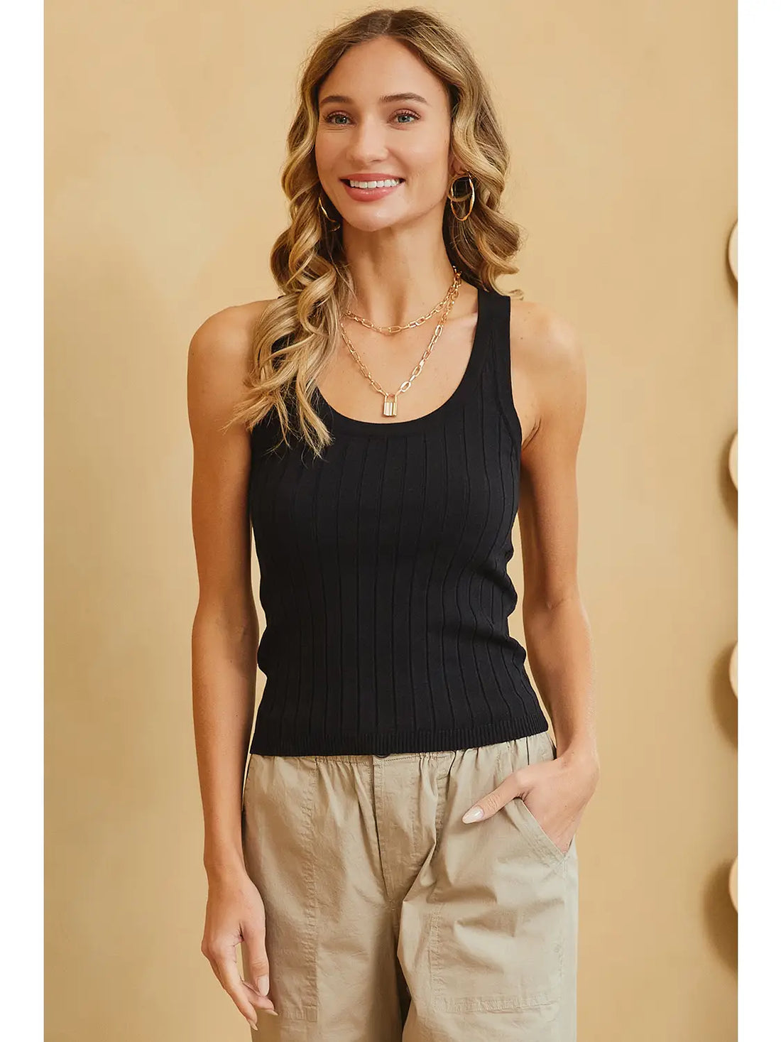 Ribbed Knit Tank