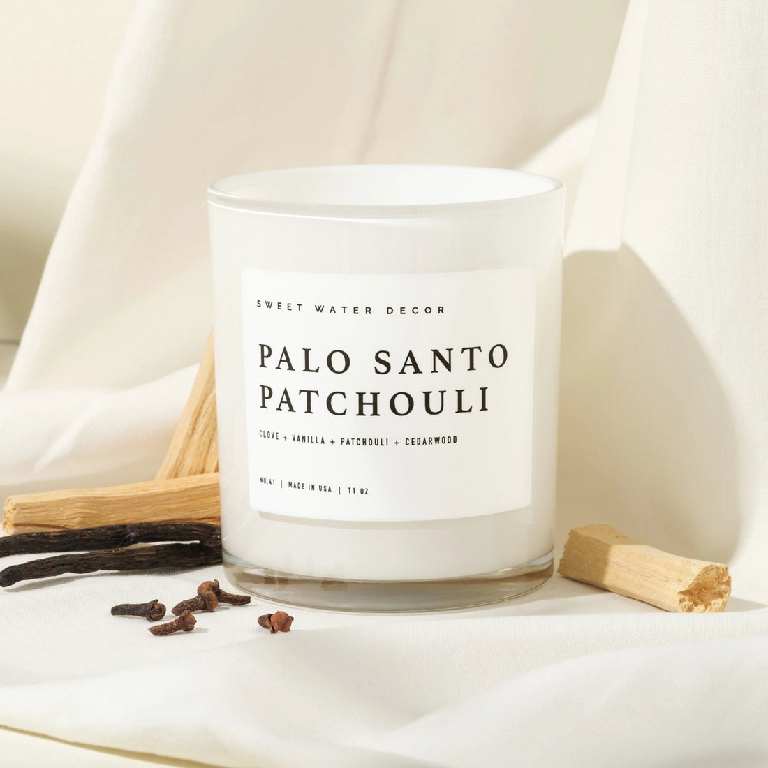 Palo Santo Patchouli Scented Candle