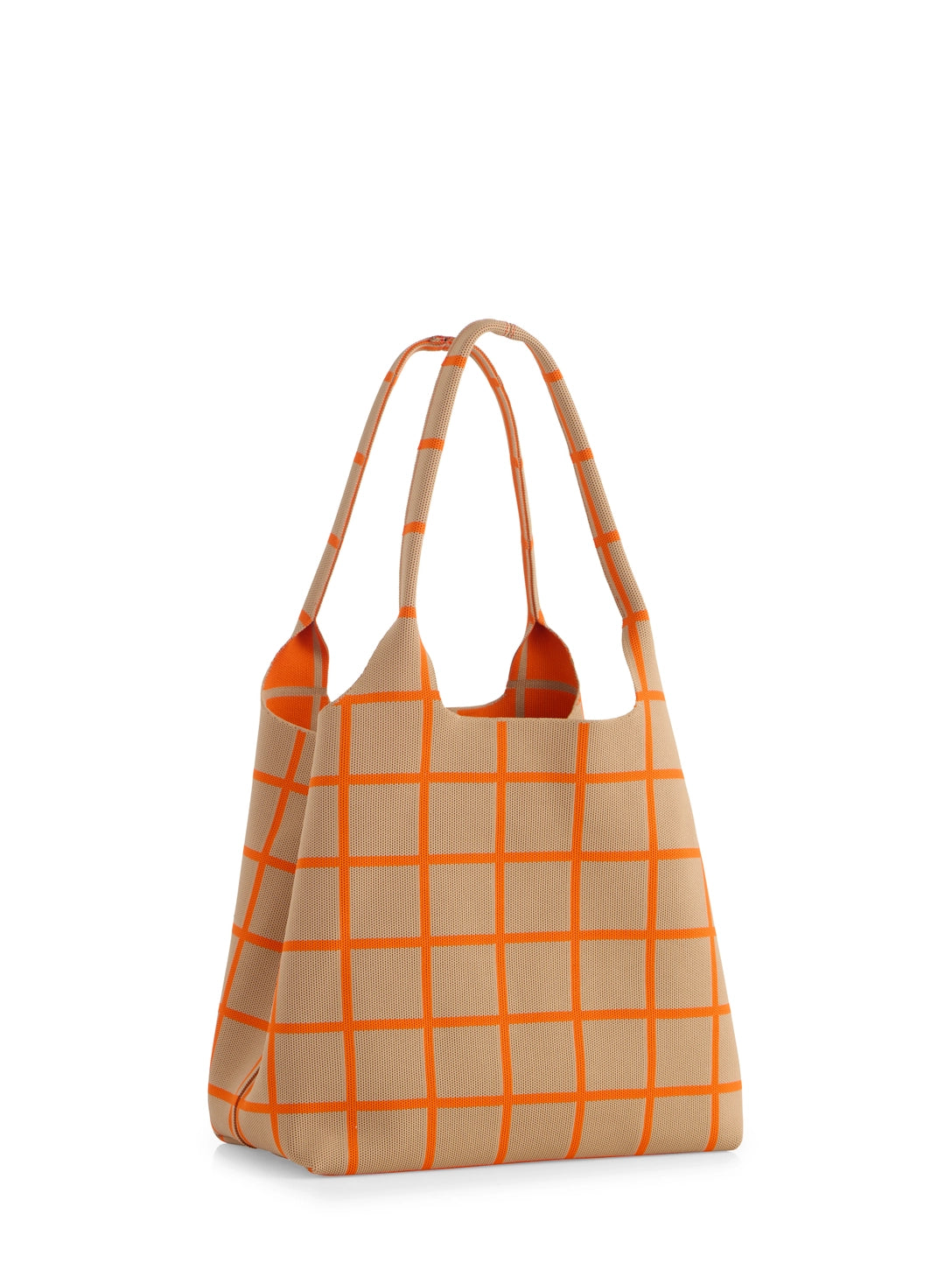 Checkered Soft Tote Bag