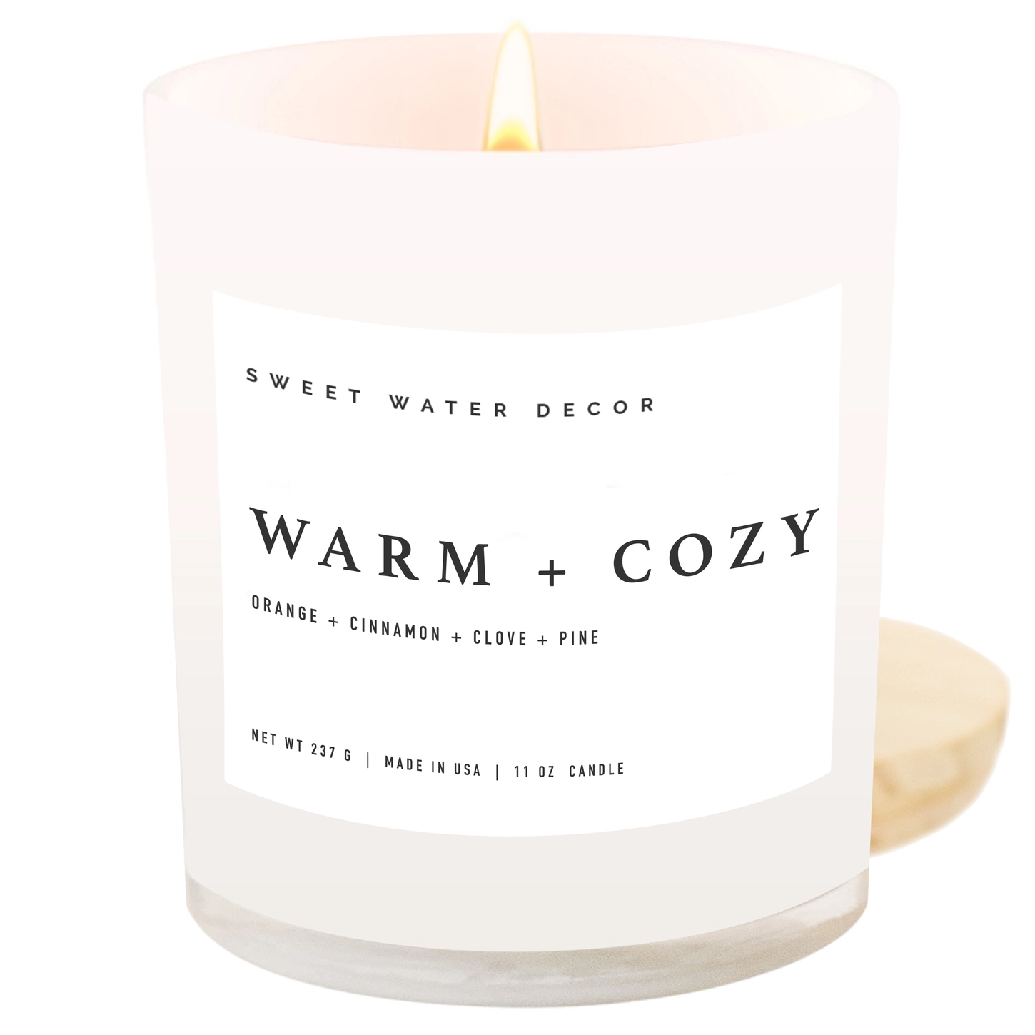 Warm and Cozy Scented Candle