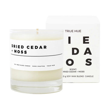 Dried Cedar & Moss Soy Candle