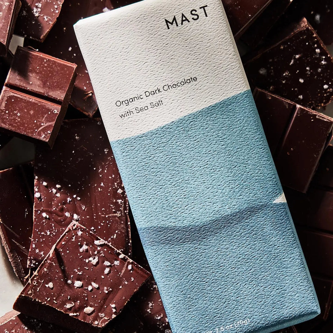 MAST Organic Dark Chocolate With Sea Salt Bar