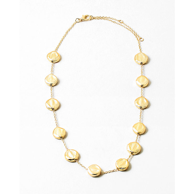 Gold Nugget Necklace