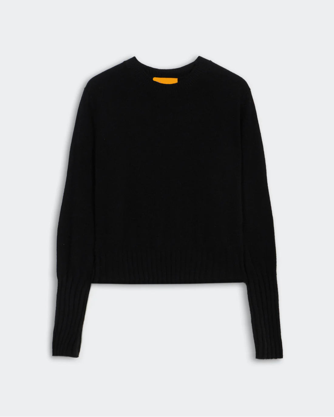 Fine Merino Wool Shrunken Crew