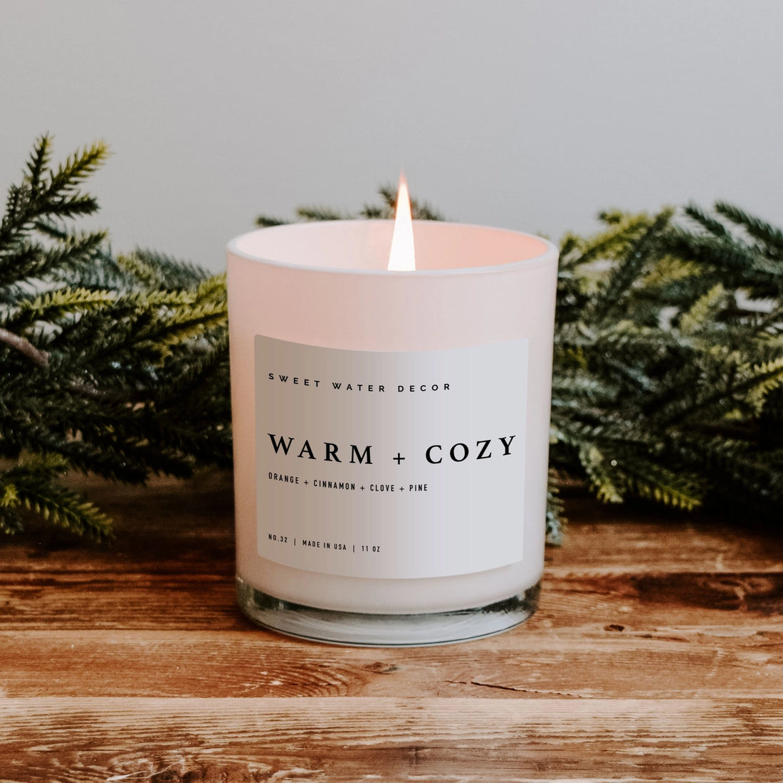 Warm and Cozy Scented Candle