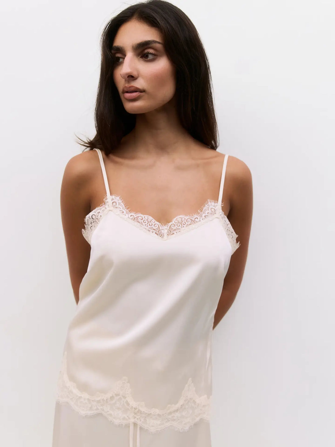 Satin Lace Cami