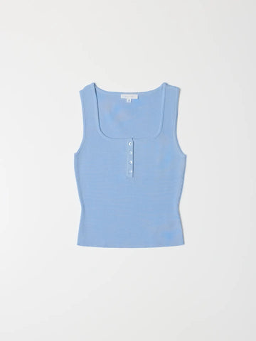 Sleeveless 4 Button Top