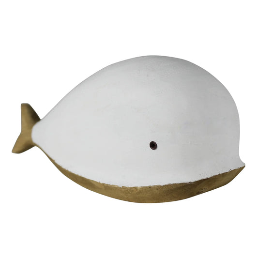 White Wooden Shelf Whale