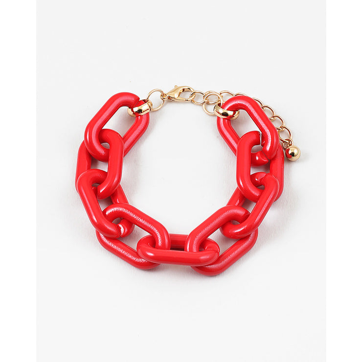 Resin Chain Bracelet