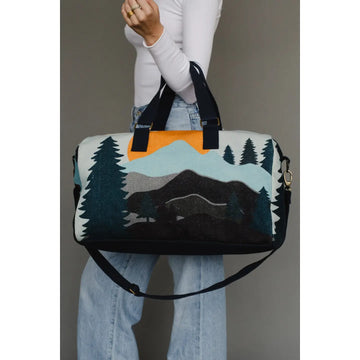 Mountain Landscape Travel Bag