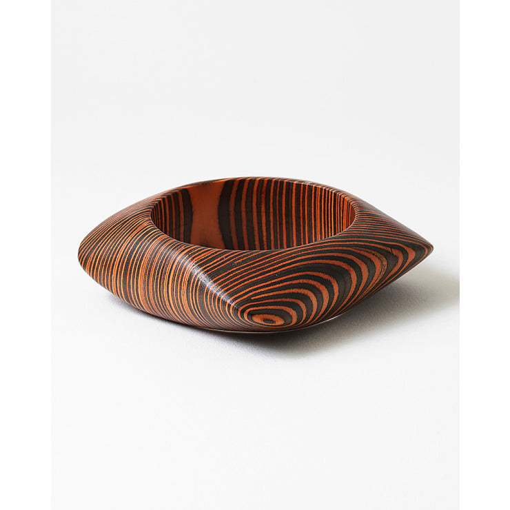 Spiral Grain Wooden Bangle