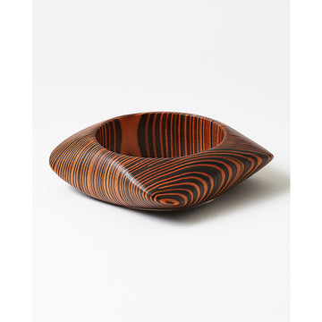 Spiral Grain Wooden Bangle