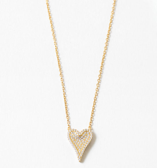 Small 14Kt / Sterling Silver Gold Heart