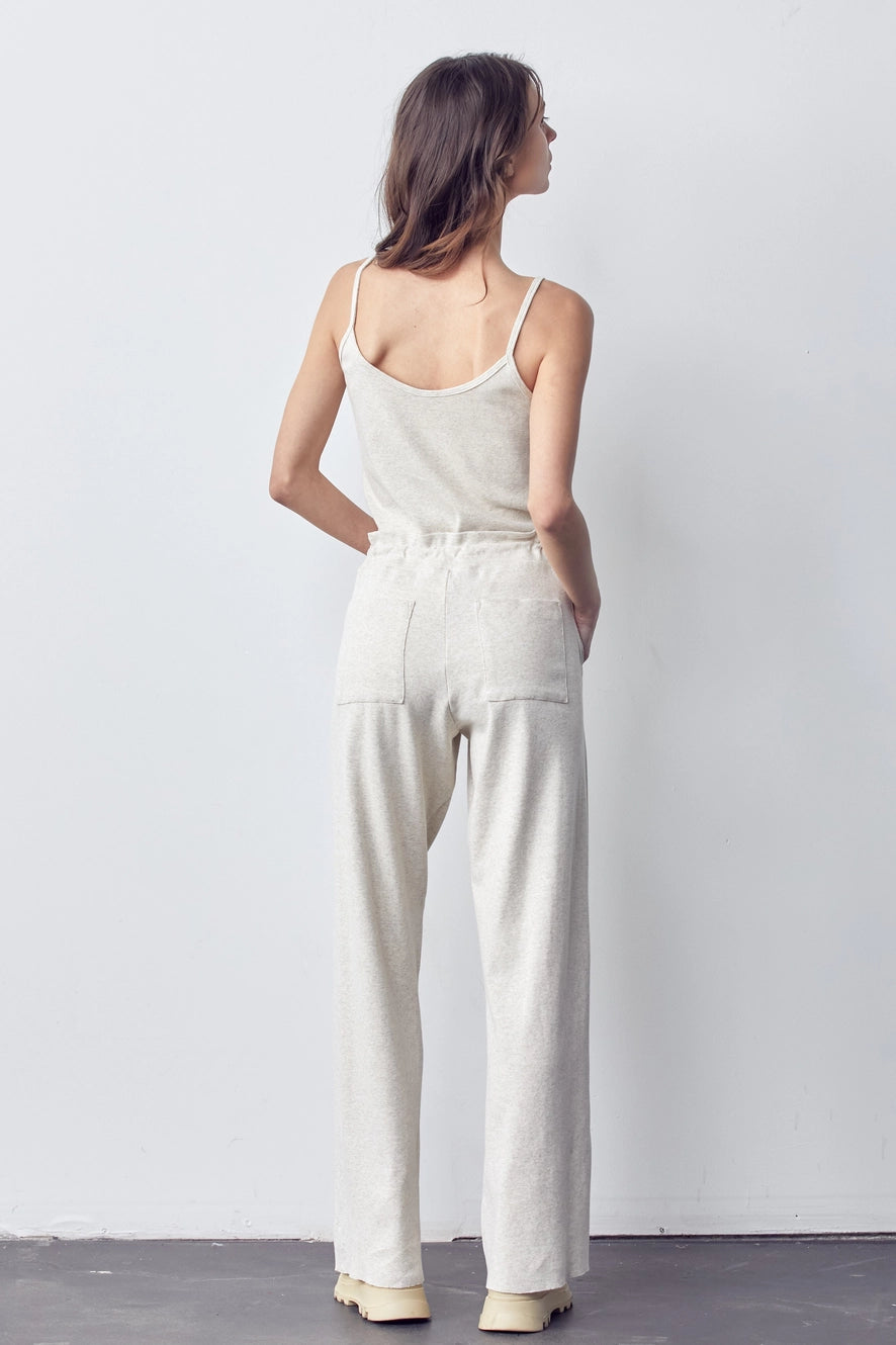 Cotton Oatmeal Sweatpants