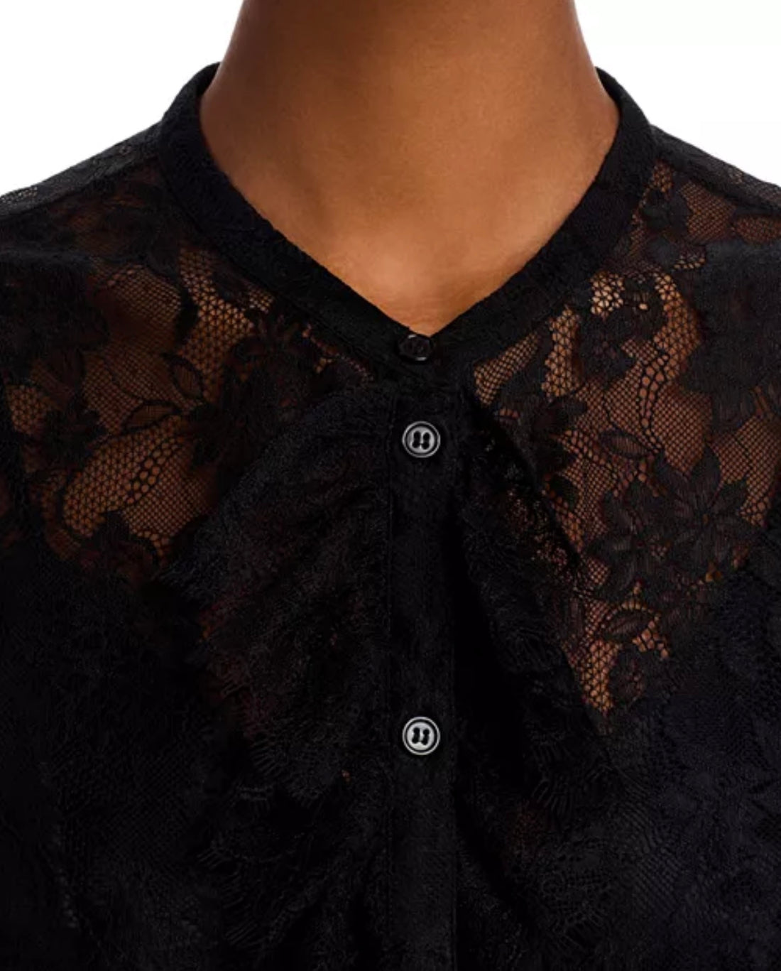 Black Lace Top