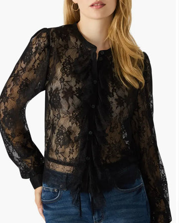 Black Lace Top