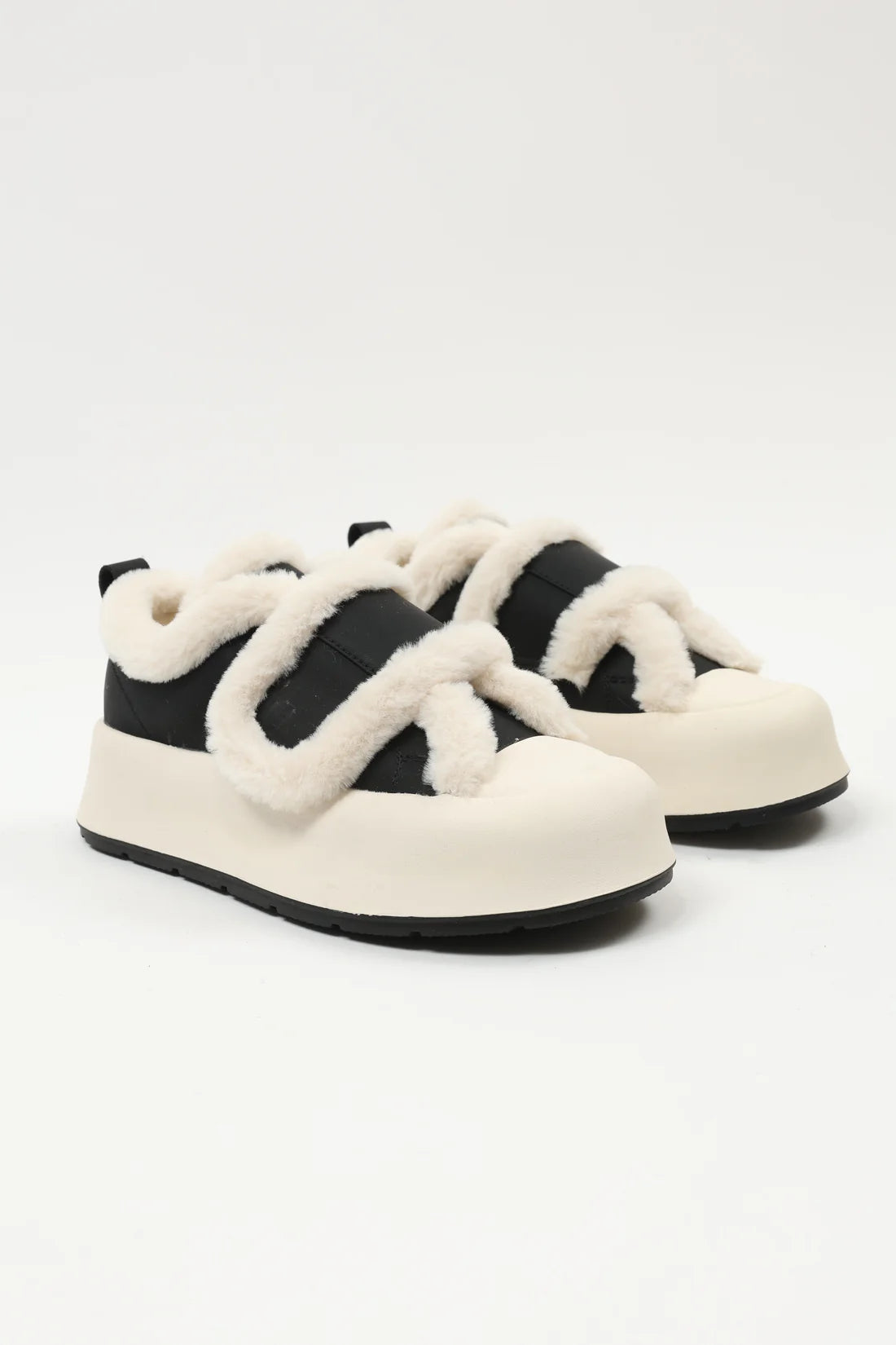 Plush Wedge Sneaker