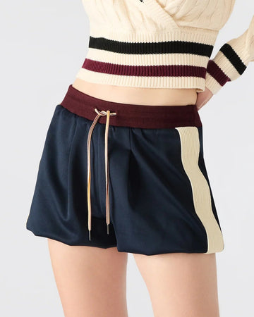 Colorblock Track Shorts