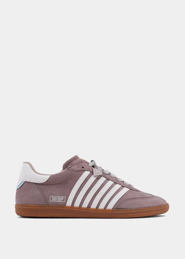 Multi-striped Suede Sneaker