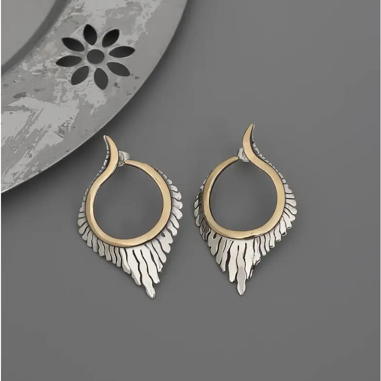 18k Gold Plated Sterling Silver Angel Wings